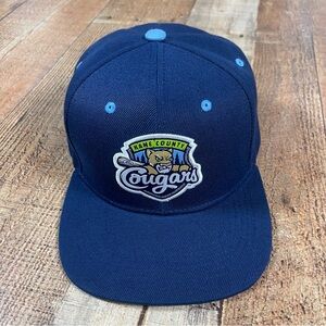 Melonwear Men's Kane County Cougars Animal Snapback Fitted Baseball Cap Hat